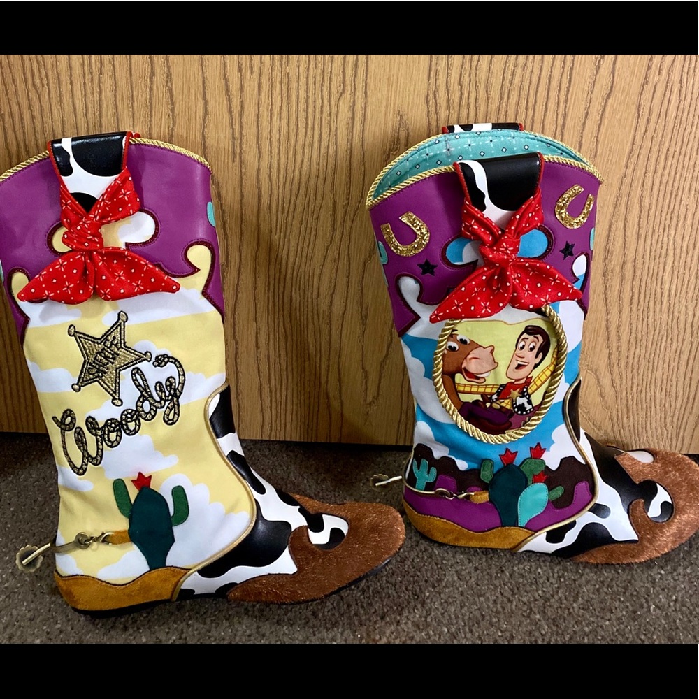 BRAND NEW Irregular Choice Toy Story Boots